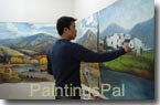 PaintingsPal senior artist #1 with 12 years hand-on experience, specializing in oil paintings in impressionism, contemporary and moden styles, and has done himself more than 1,600 pieces of reproductions and original creations