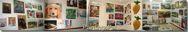 Inside view of PaintingsPal Studio 1