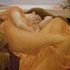 Oil painting reproduction #10 Flaming June by Fredrick Lord Leighton