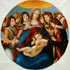 Oil painting reproduction #15 Chris Child Madonna of Pomegranate by Sandro Botticelli
