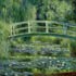 Claude Monet oil painting reproductions #176 Water Lily Pond and Japanese Foodbridge hand reproduced by PaintingsPal artist WXD