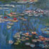 Claude Monet oil painting reproductions #230 Water Lily Pond reproduced by PaintingsPal artist WXD