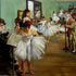 Oil painting reproduction #34 The Dance Class by Edgar Degas