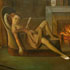 Oil painting reproduction #48 Golden Days by Balthus (Balthasar Klossowski de Rola)