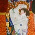 Oil painting reproduction #55 Mother and Child by Gustav Klimt(detail from The Three Ages of Woman) c1905