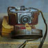Reproduction oil painting #67 Still Life with Old Camera