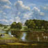 Oil Painting Reproduction #75 Wivenhoe Park, Essex, 1816 by John Constable