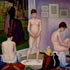 Oil painting reproduction #79 The Models, 1888 by George Pierre Seurat