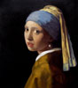 stock oil painting reproduction #105 Girl with a Pearl Earring by Jan Vermeer reproduced by PaintingsPal artist ZZY (sold)