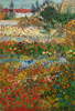 stock oil painting #130 Flowering Garden, 1888 by Van Gogh and reproduced by PaintingsPal painter ZLB (sold)