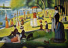 Stock painting reproduction #146 La Grande Jatte by George Seurat and reproduced by PaintingsPal artist LJH (sold)