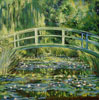 stock painting Japanese Footbridge by Monet #149 (sold)