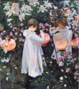 Stock oil painting reproduction #015 Carnation, Lily, Lili, Rose 1886 by Sargent reproduced by ZLB (sold)