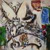 Oil paintings in stock - Le Grande Cirque by Chagall #Stk-163