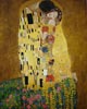 stock oil painting #165 The Kiss by Klimt reproduced by PaintingsPal painter LJH (sold)