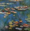 stock oil painting #167 - Water Lily Pond by Monet (sold)