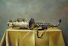Stock painting Still Life with Saxophone #185
