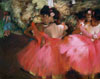 Stock oil painting reproduction #186 - Dancers in Pink by Edgar Degas (sold)
