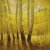 Stock oil paintings #188 birch trees painting turned from photo