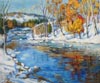 Stock oil painting #197 End of Winter