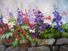 Oil paintings in stock #205 flowers in impressionism style by PaintingsPal Painter