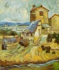 In stock Van Gogh oil painting reproduction for sale #211 Le Vieux Moulin reproduced PaintingsPal artist WXD (sold)