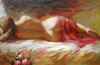 Oil painting inventory #217 Reclining Nude created by PaintingsPal artist (sold)