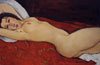 Oil paintings in stock #222 Reclining Nude by Modigliani (sold)