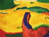 Oil painting reproduction in stock #224 Horse in A Landscape by Franz Marc (sold)