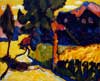 Stock reproduction oil paintings #227 Summer Landscape by Wassily Kandinsky (sold)