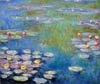 stock oil painting #233 - Water Lilies by Monet (sold)