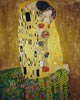 Reproduction oil painting #248 The Kiss by Klimt reproduced by PaintingsPal painter LJH (sold)
