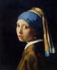 stock oil painting reproduction #264 Girl with a Pearl Earring by Jan Vermeer reproduced by PaintingsPal artist R Gao(cracked/aged process) (sold)