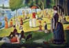 Stock painting reproduction #265 La Grande Jatte by George Seurat and reproduced by PaintingsPal artist LJH