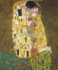 stock oil painting #043 The Kiss by Klimt reproduced by PaintingsPal painter LJH (sold)