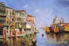 stock oil painting #094 Venice Waterway (sold)
