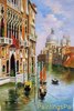 stock oil painting #096 Venice Waterway (sold)