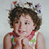 Portrait from photo sample #220 girl with wreath