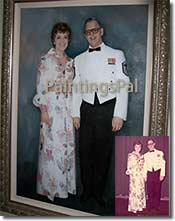 Pictures from happy customers 8 portrait from old photo