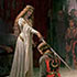 Masterpiece reproduction #256 The Accolade by Edmund Blair Leighton