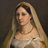 Masterpiece reproduction samples #273 Woman with a Veil (La Donna Velata) 1516 by Raphael