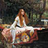 Oil painting reproduction samples #274 The Lady of Shallot by John William Waterhouse
