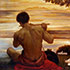 oil painting reproduction samples #300 Idyll by Frederic Leighton
