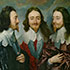 Oil painting reproduction sample #305 Charles I in Three Positions by Anthony van Dyck