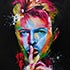 Reproduction famous art works sample #422 Portrait of David Bowie Painting by Patrice Murciano