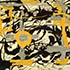 Oil painting reproductions #424 Yellow, Grey, Black by Jackson Pollock
