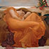 Oil painting reproduction #10 Flaming June by Fredrick Lord Leighton
