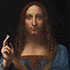Oil painting reproduction sample #232 - Salvator Mundi (restored) by Leonardo da Vinci handmade by PaintingsPal artist Zany Y