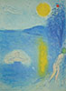 Popular masterpiece reproduction - The_Summer Season by Marc Chagall and reproduced by PaintingsPal artist Li JH